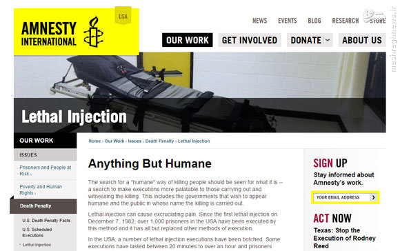 آمریکا پایتخت اعدام جهان + تصاویر